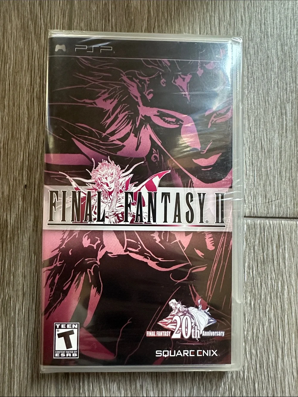 Final Fantasy II (PSP) - Pink & Black Cover